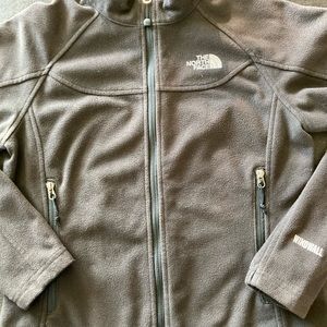 The North Face Black Windwall Fleece Full Zip Jacket Women's Medium